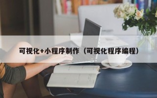 佛山可视化+小程序制作（可视化程序编程）